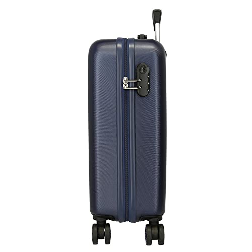 Valise Marvel All Avengers bleue rigide 34 L 2,66 kg 38 x 55 x 20 cm fermée latéralement pour voyage