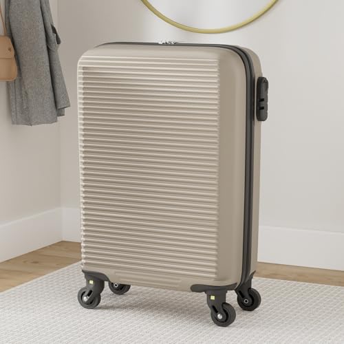 Valise Cabine CELIMS Approuvée Easyjet | Légère avec Roues Amovibles | Bagage Cabine Champagne
