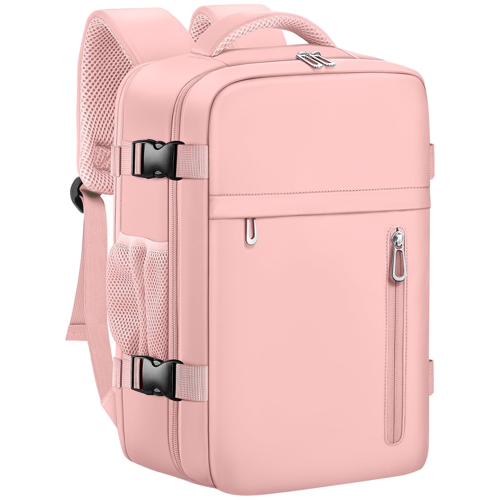 OTAHGK Sac à Dos de Voyage Cabine 40 x 20 x 25 pour École Bureau avec Ordinateur Portable - Rose, Valise Décontractée So