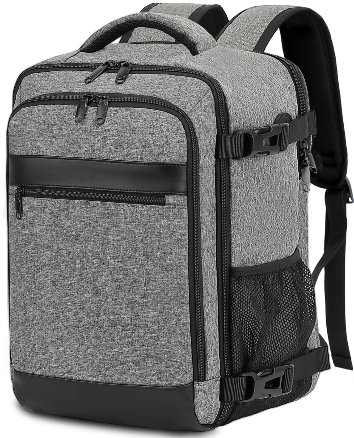 KLOSTAIN Bagage Cabine Ryanair pour Femme Homme 20 L Under Seat Gris