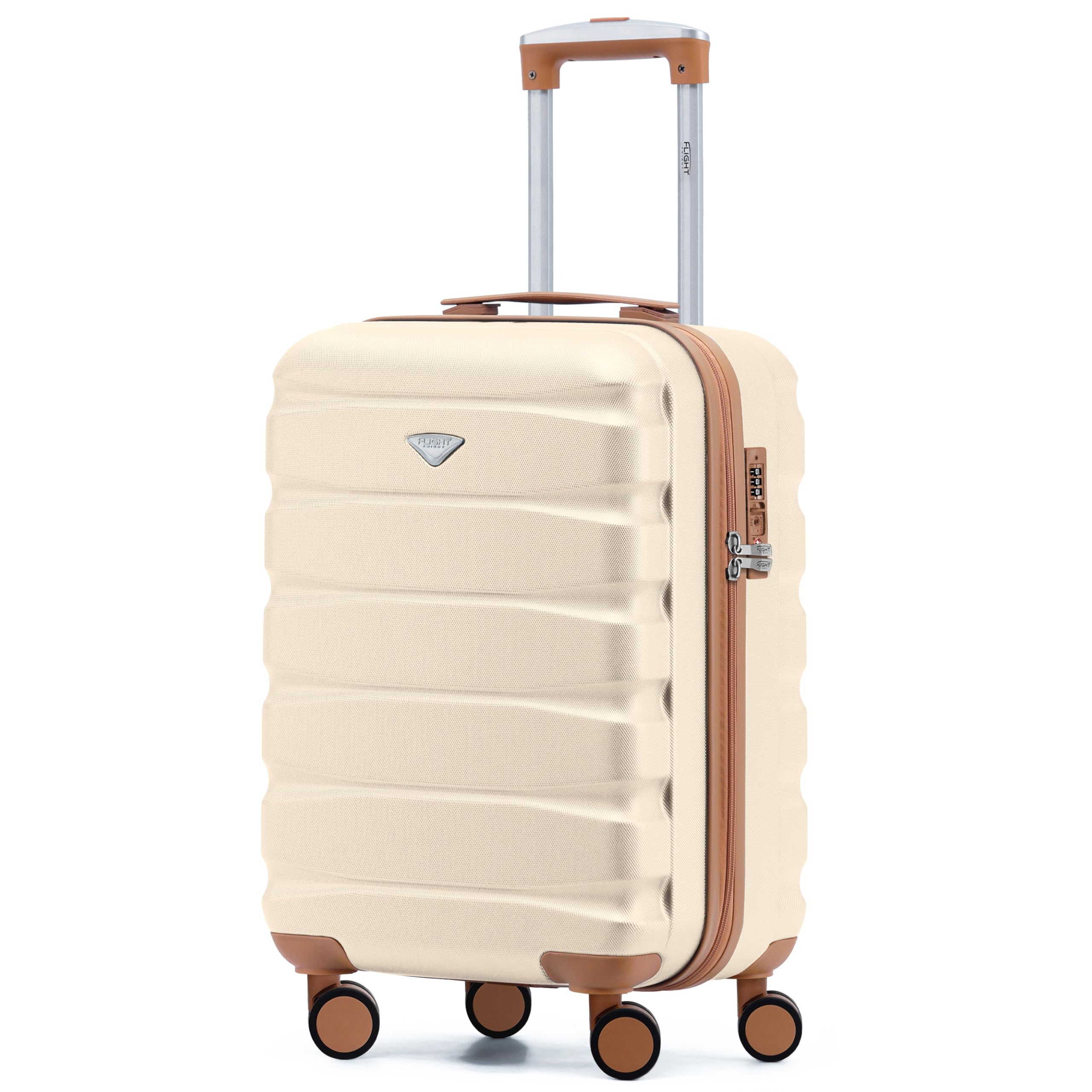 Valises Rigides Légères en ABS pour 35+ Compagnies Aériennes | Valise Cabine 55x35x25cm (Easyjet, KLM, Air France Approu